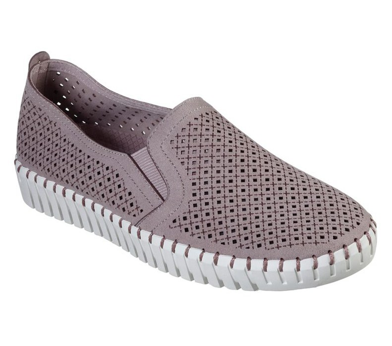 Skechers Sepulveda Blvd - A La Mode - Womens Flats Shoes Light Purple [AU-CU7944]